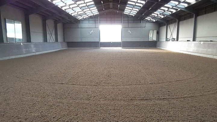 Reithalle auf dem Schachtelberghof